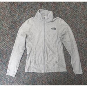Women's Small The North Face 100% Polyster Warm Zip Up Sweater (Good Condition)